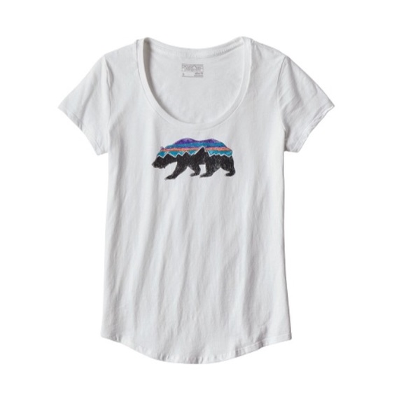 Patagonia Tops - Patagonia Fitz Roy Bear Scoop Tee XL